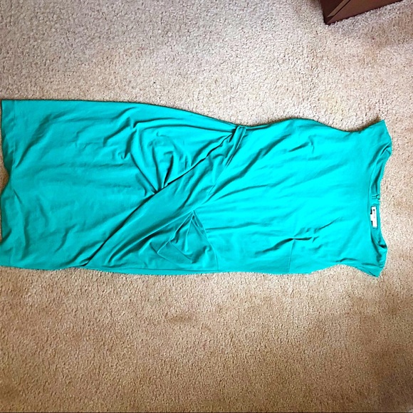 Mango green sleeveless midi dress size M - Picture 4 of 6